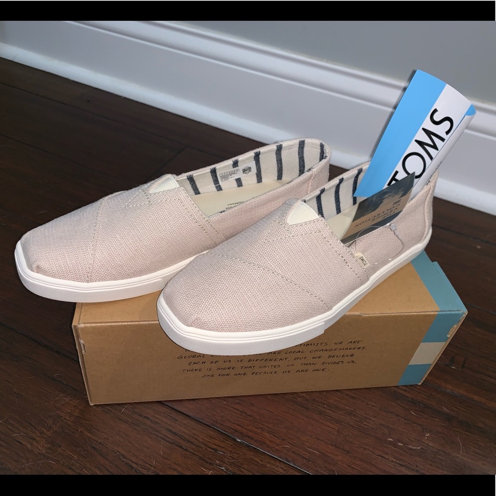 New TOMs Natural Heritage Canvas Women's Shoes